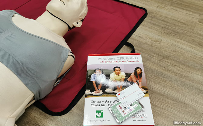 My Thoughts and Review of the CPR & AED Certification Course at Singapore Heart Foundation