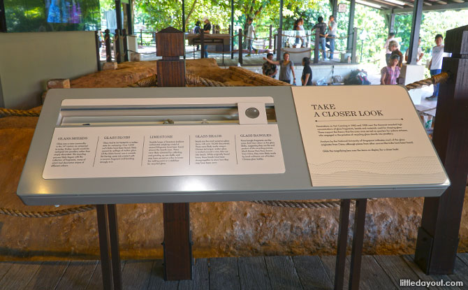 Interpretive Panels at Fort Canning Park's Artisan's Garden