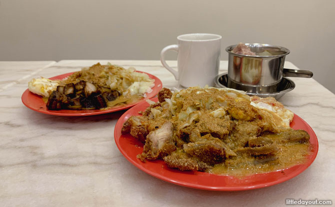 Menu at Beach Road Scissor Cut Curry Rice VivoCity, featuring an In-store Exclusive Dish