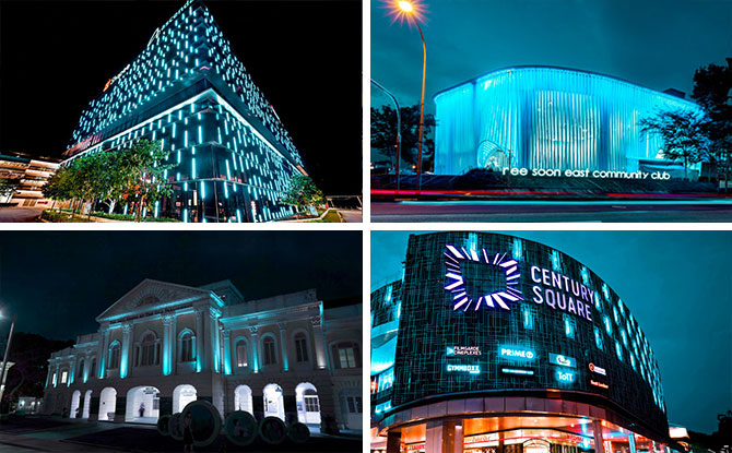 #GoBlue4SG 2022: 55 Iconic Spots To Light Up In Blue For Singapore World Water Day