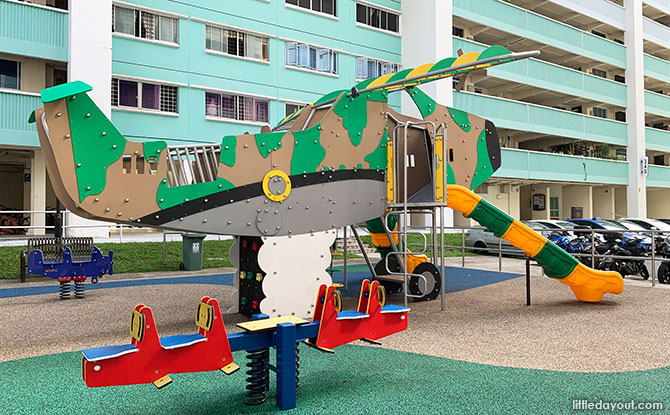 Airplane Themed Playground