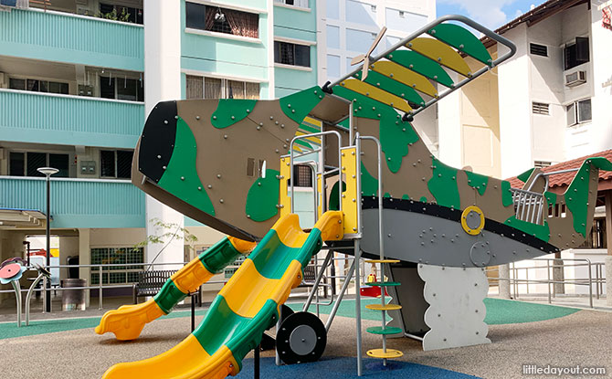 Prop Airplane Playground at Bukit Batok St 32