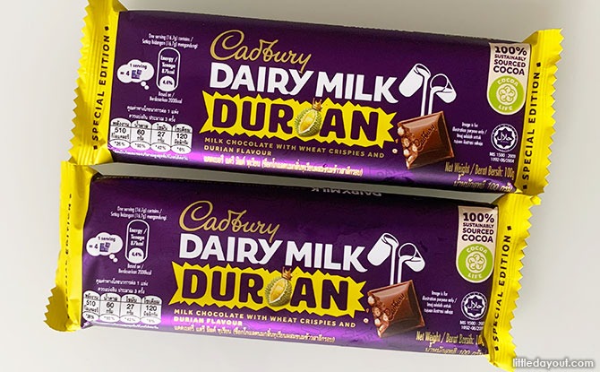 Cadbury Durian Chocolate Bar