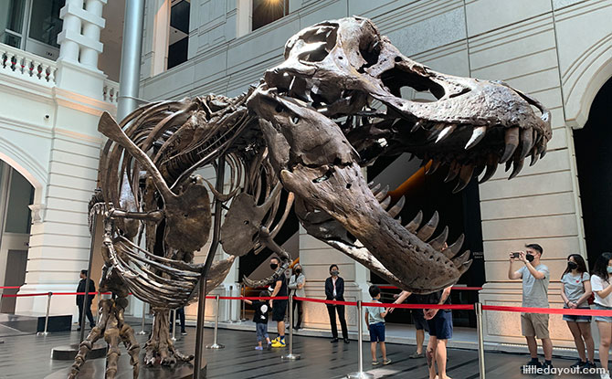 Christie's Previews A T-Rex Skeleton, Art Masterpieces By Joan Mitchell, Georgette Chen This Weekend