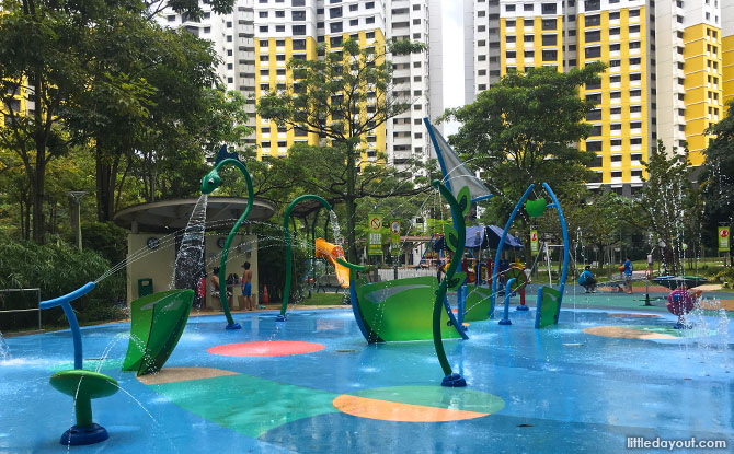 A Day of Water Play at Various Neighbourhood Water Parks