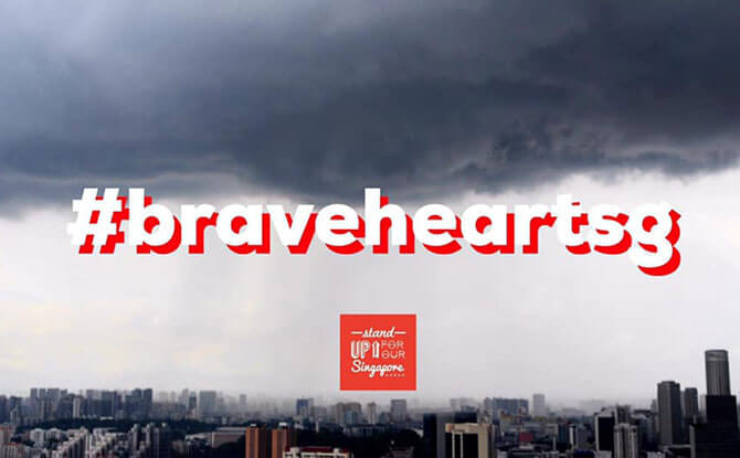 #BraveheartSG - support covid frontliners