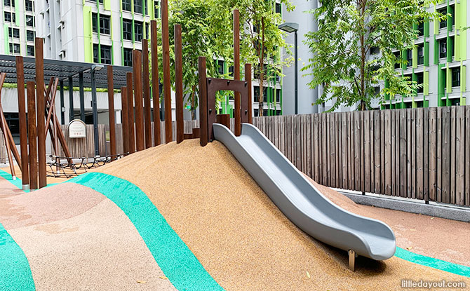 Slide at the Forest Playground, Alkaff CourtView