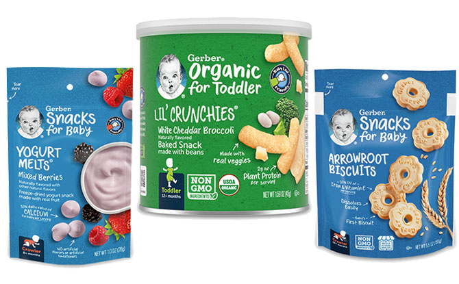 Let GERBER make healthy eating a little easier