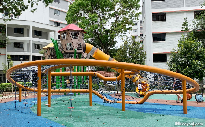 Play Equipment at the Jurong East Street 24 Playground