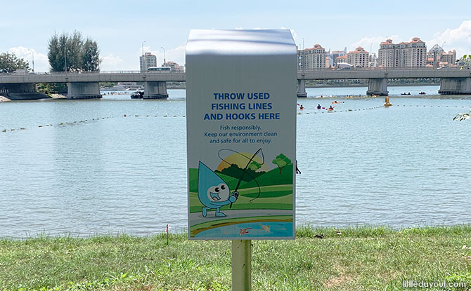 Fishing Zone at Kallang Riverside Park