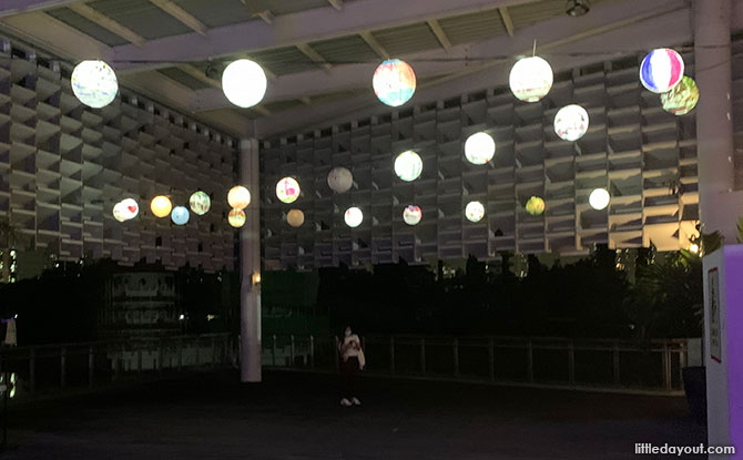 Lanterns at the Foyer