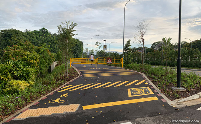 Sime Road end of Lornie Nature Corridor