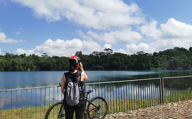 8. Cycle at Pulau Ubin