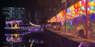 Pang Sua Pond Lights Up For Mid-Autumn Festival 2021