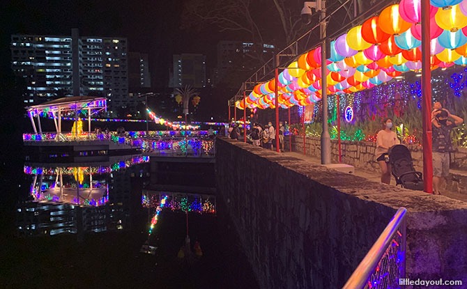 Pang Sua Pond Lights Up For Mid-Autumn Festival 2021