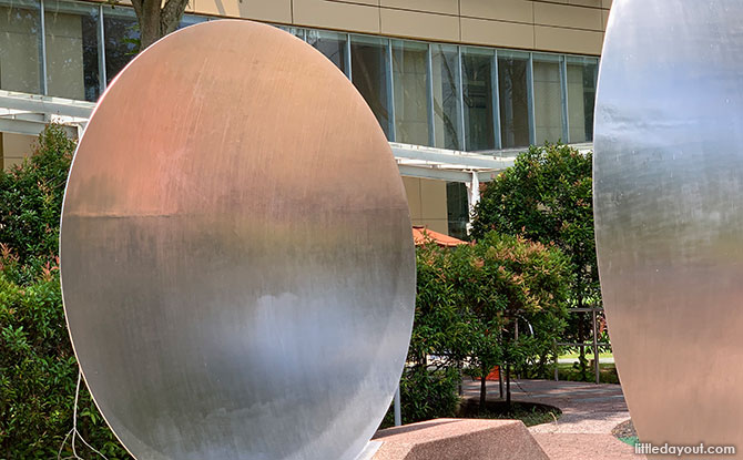 Experimenting with Sound using the Parabolic Reflector Dishes