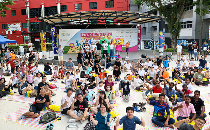 Picnic in the City: Public Hygiene Council & Partners Mark SG Clean Day Along Orchard Road