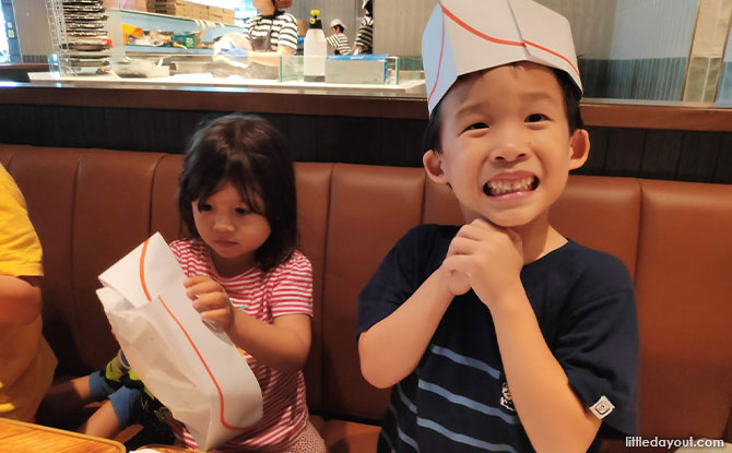 Kids-friendly Activities & PizzaExpress Hats