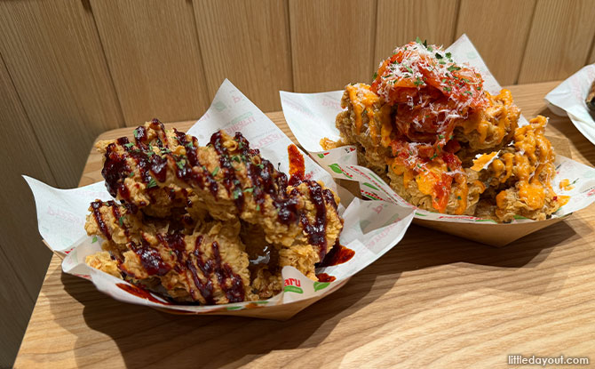 First Pizza Maru Express Opens In Singapore At i12Katong 7 Boneless Chikin and Sides at Pizza Maru Express