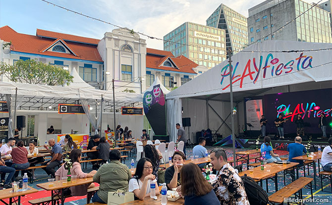 PLAYfiesta: Food, Music & Games On Emerald Hill From 25 Nov To 4 Dec 2022