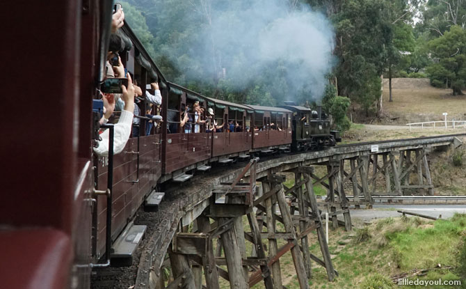 Monbulk Creek Trestle Bridge