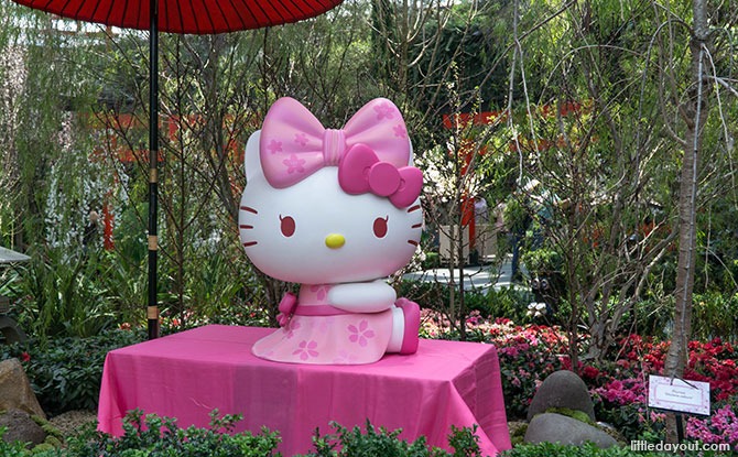 Hello Kitty at Gardens by the Bay