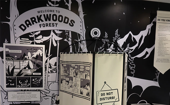 Scribble Town Dark woods at Sun Yat Sen Nanyang Memorial Hall