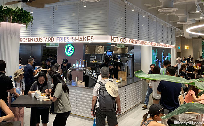 Inside Shake Shack at Neil Road