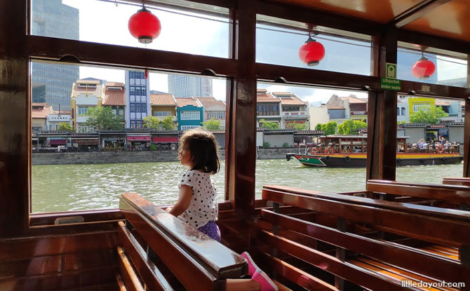 Bumboats of Singapore River Cruise