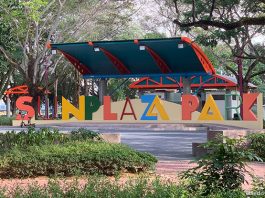 Sun Plaza Park: Sense Discovery Garden And Woodball Course In Tampines