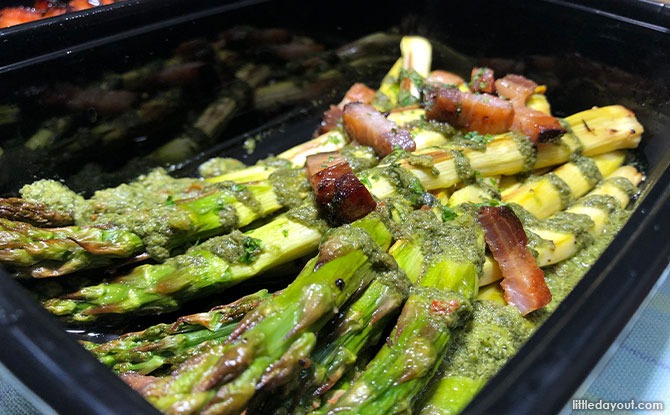 Roasted Asparagus with Bacon