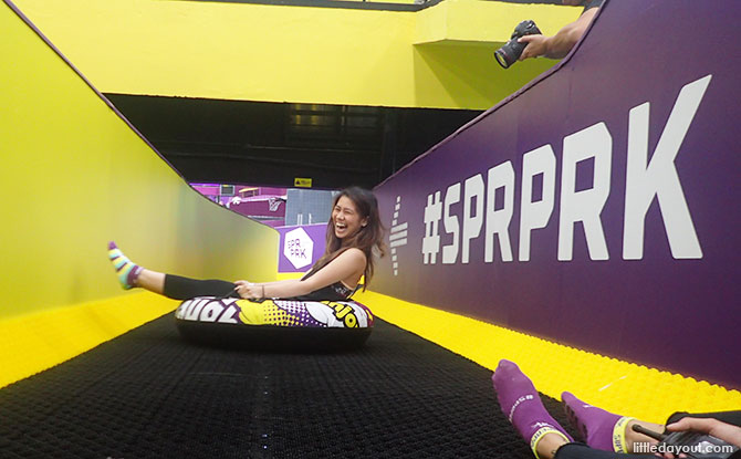 Tube Slide at SuperPark Singapore