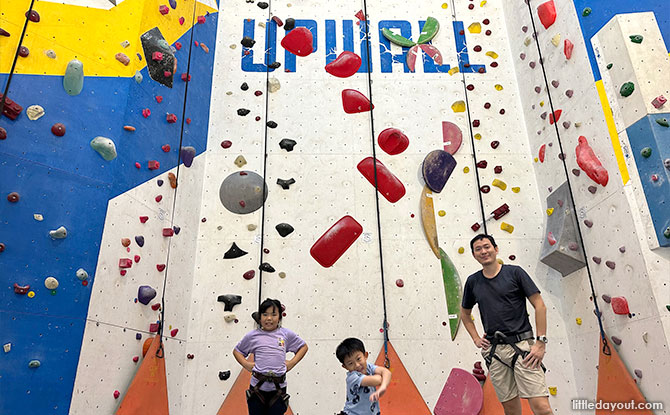 Upwall Climbing at Downtown East