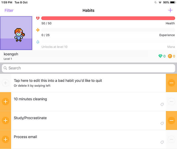 App #5: Habitica