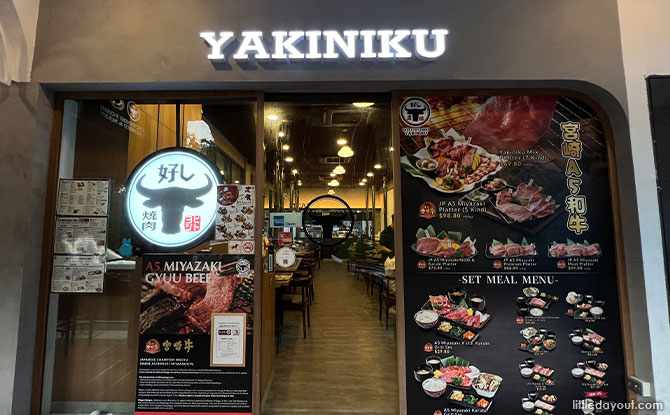 Hitoyoshi Yakiniku at Rail Mall