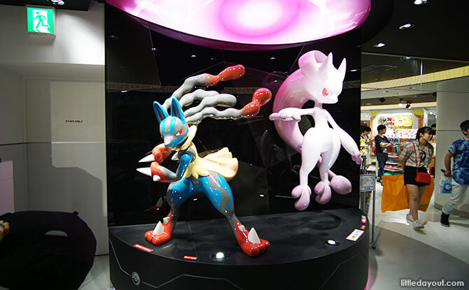 Mega Lucario and Mega Mewtwo Y