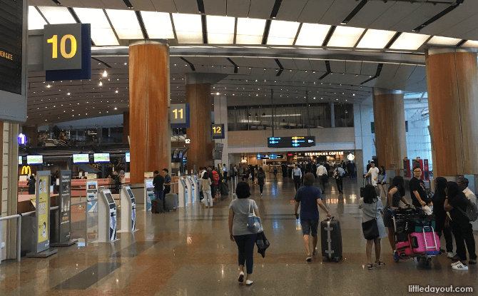 Way to Staff Canteen, T2 Singapore Changi Airport