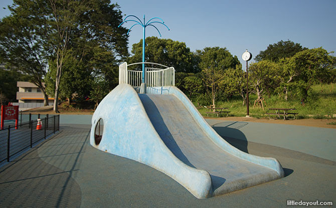 Back of the Whale at Shinagawa Kumin Park