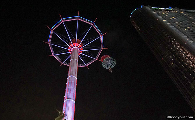 Parachute Ride, Tokyo Dome City Amusement Park