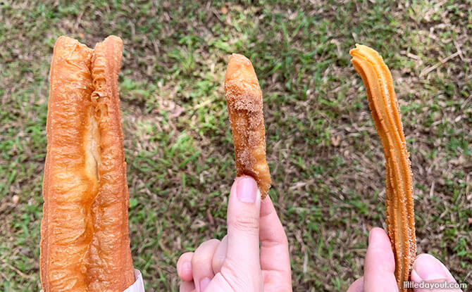 We Tried Three: Youtiao, McDonald's Donut Stick & Churrios