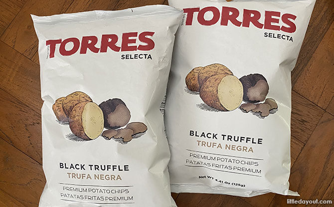 Torres Selecta: Truffle-flavoured Potato Chips in Singapore