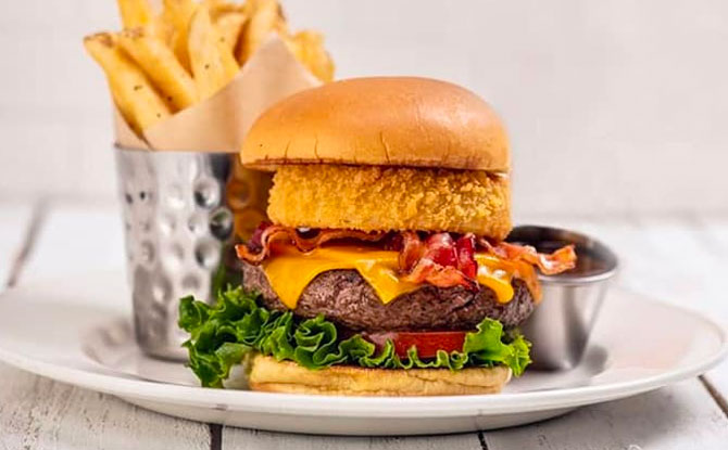 Original Legendary Burger from Hard Rock Cafe