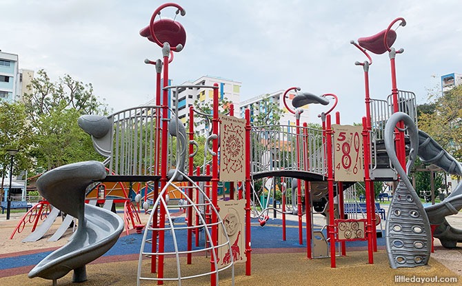 Climbing Platform at Beauty Park Garden 