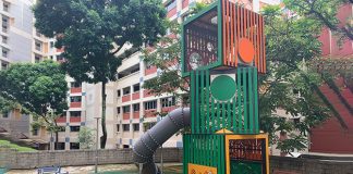 Stacked Boxes Playground At Bishan North: Layers Of Play