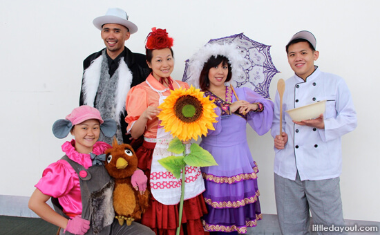 Behind The Scenes: Dressing Up The Little Red Hen and Friends 7 Cast