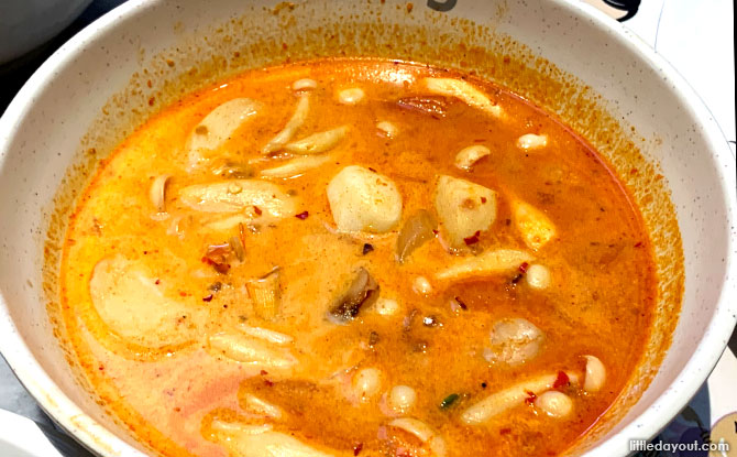 Mr Tom Yum Thai Kitchen's Seafood Tom Yum Soup