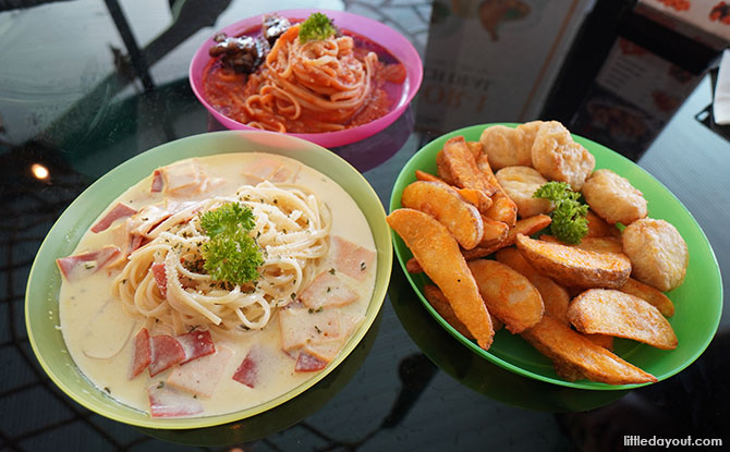 Kids Meals at Citrus Bistro, Sengkang Swimming Pool