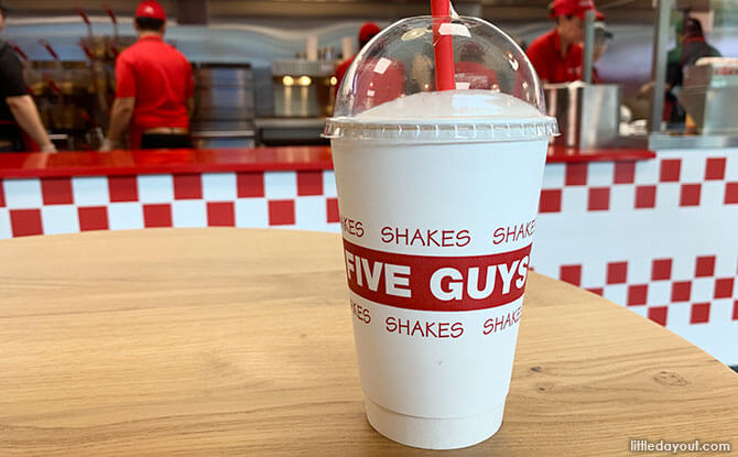 Five Guys Milkshake