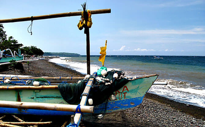 Lovina Beach in Bali