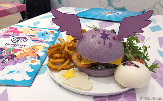 Twilight Sparkle Soaring Skies Chicken Katsu Burger